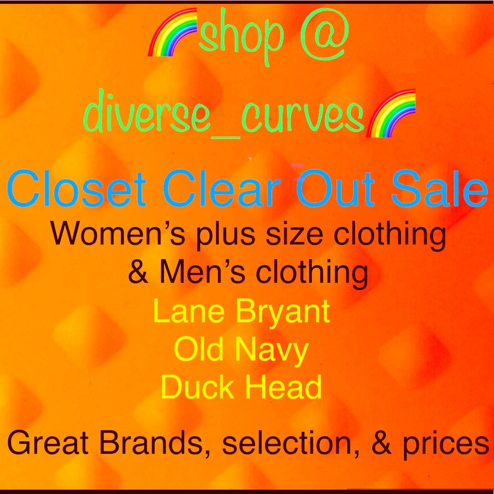 😎🧡HELP NEEDED with closet clesr out😎